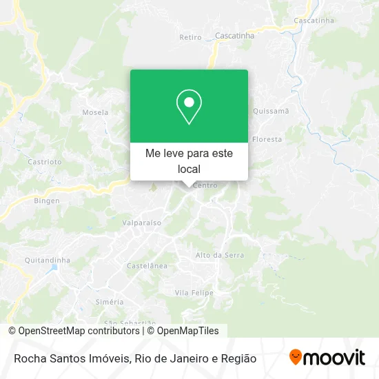 Rocha Santos Imóveis mapa