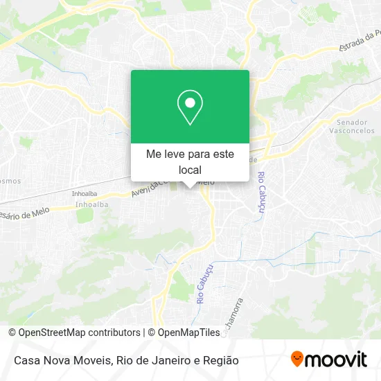 Casa Nova Moveis mapa