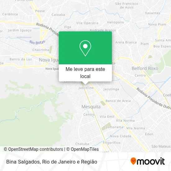 Bina Salgados mapa