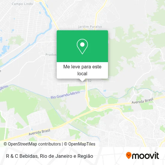R & C Bebidas mapa