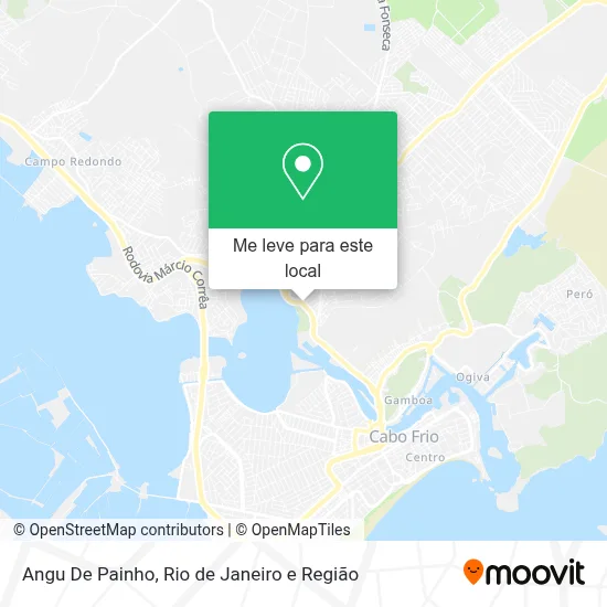 Angu De Painho mapa