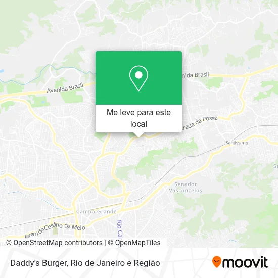 Daddy's Burger mapa