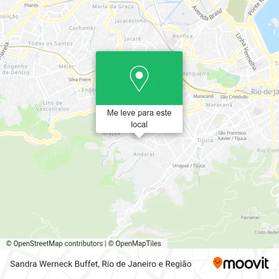 Sandra Werneck Buffet mapa