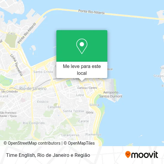 Time English mapa