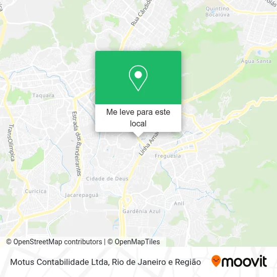 Motus Contabilidade Ltda mapa