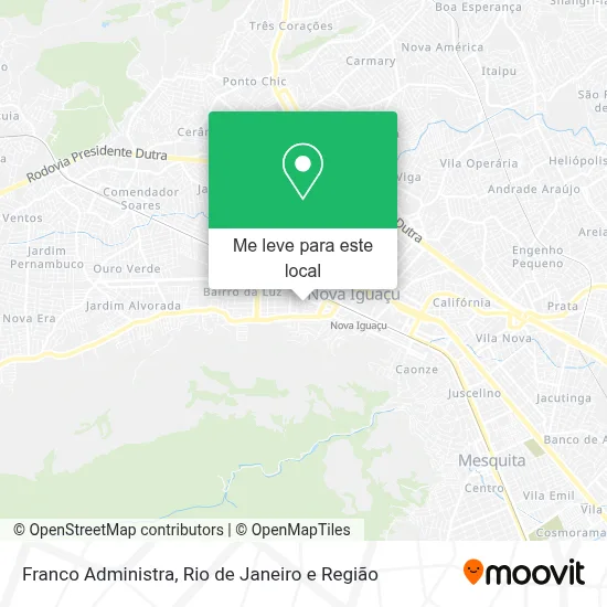 Franco Administra mapa