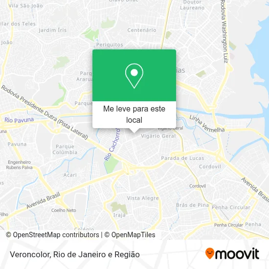 Veroncolor mapa