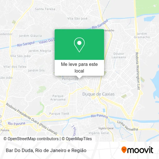 Bar Do Duda mapa