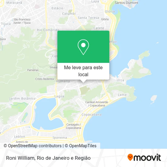 Roni William mapa