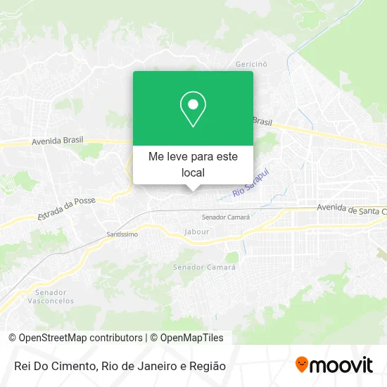 Rei Do Cimento mapa