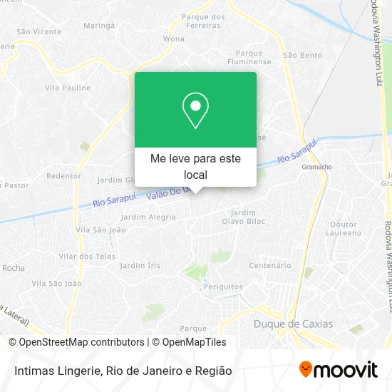 Intimas Lingerie mapa