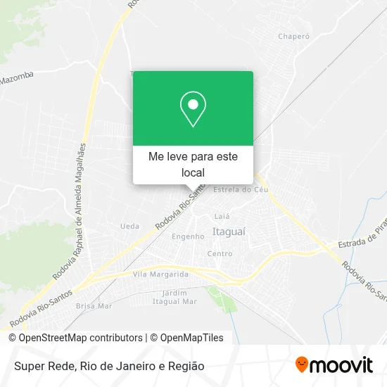 Super Rede mapa