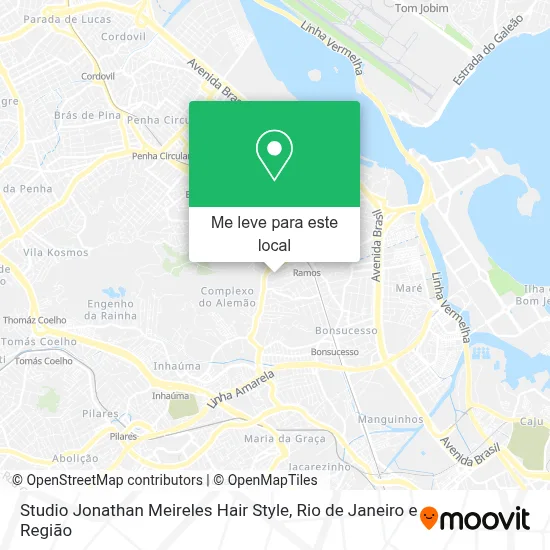Studio Jonathan Meireles Hair Style mapa