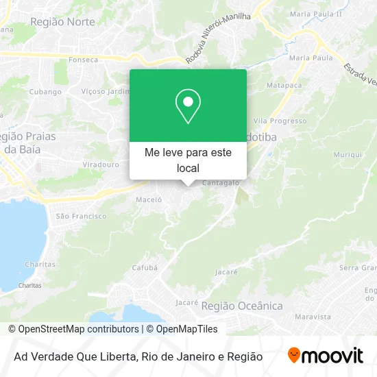 Ad Verdade Que Liberta mapa