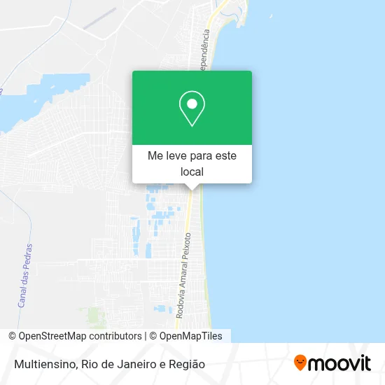 Multiensino mapa