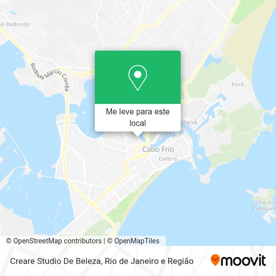 Creare Studio De Beleza mapa