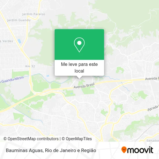 Bauminas Aguas mapa