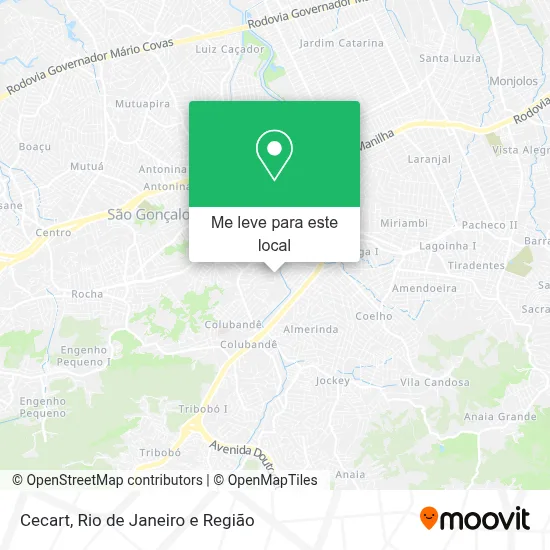 Cecart mapa