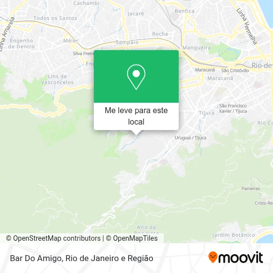 Bar Do Amigo mapa