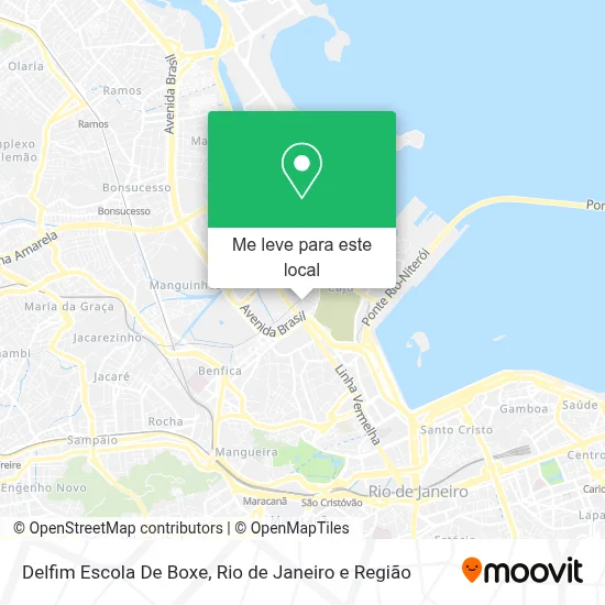 Delfim Escola De Boxe mapa
