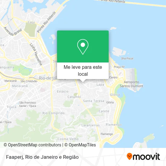 Faaperj mapa
