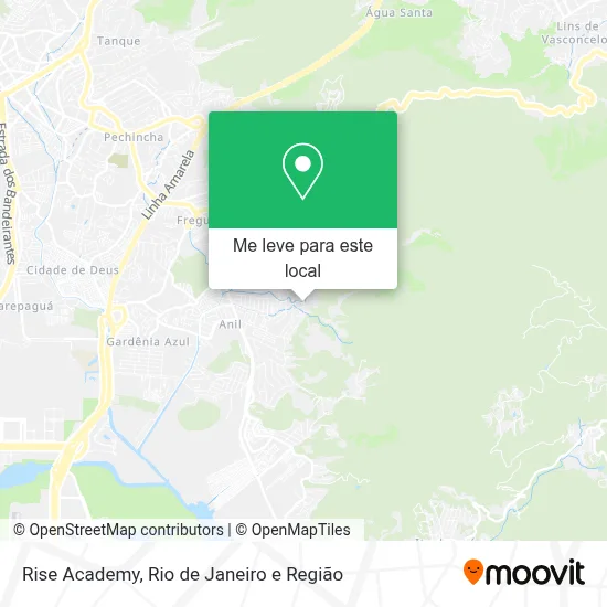Rise Academy mapa