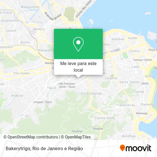 Bakerytrigo mapa