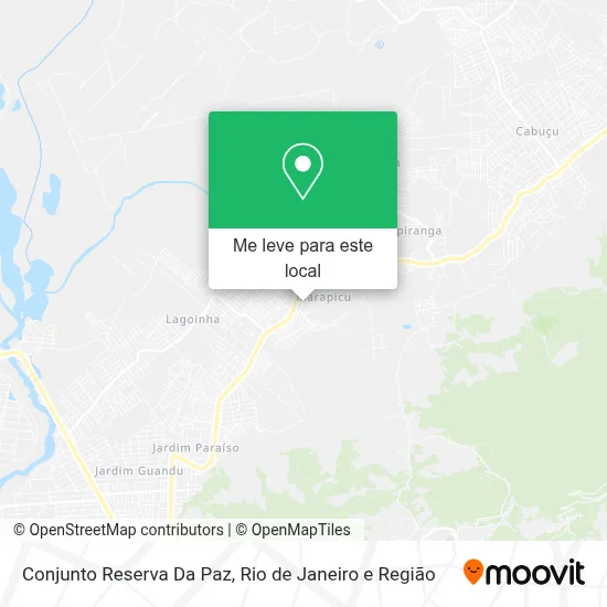 Conjunto Reserva Da Paz mapa