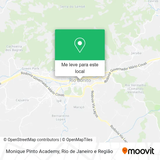 Monique Pinto Academy mapa