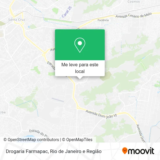 Drogaria Farmapac mapa