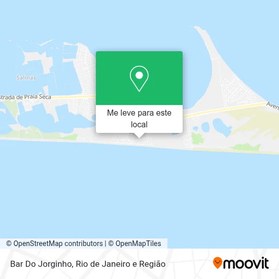 Bar Do Jorginho mapa