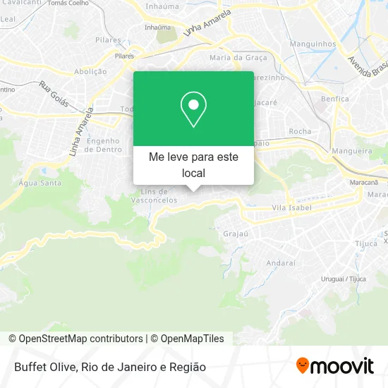 Buffet Olive mapa