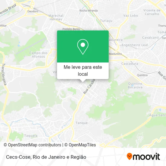 Cecs-Cose mapa