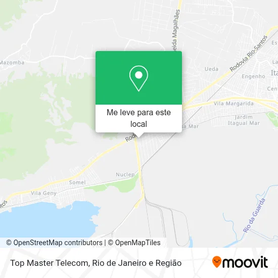 Top Master Telecom mapa