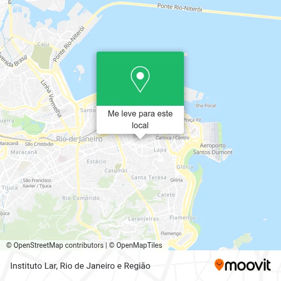 Instituto Lar mapa