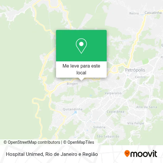 Hospital Unimed mapa