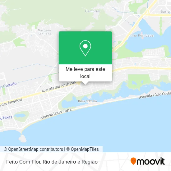 Feito Com Flor mapa