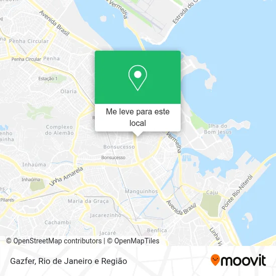 Gazfer mapa