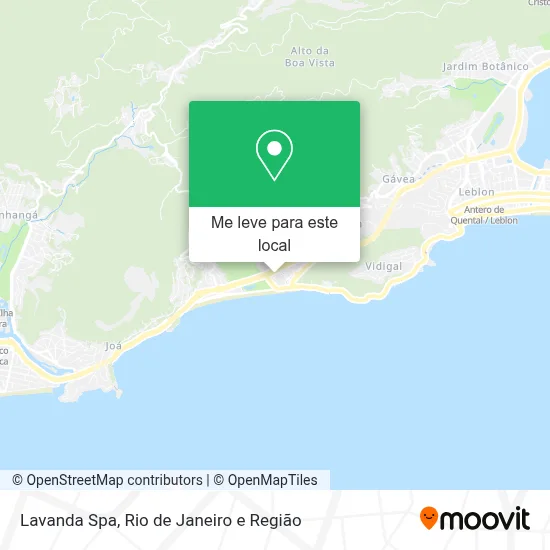 Lavanda Spa mapa