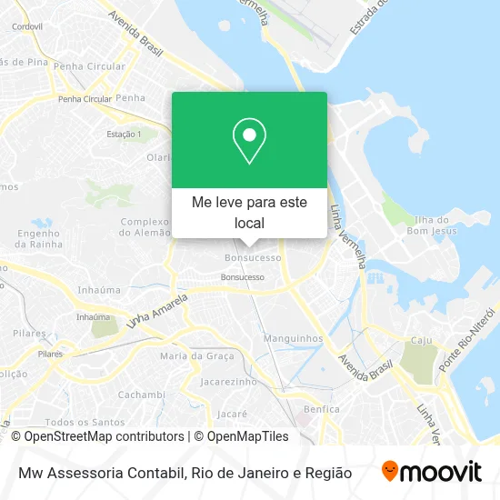 Mw Assessoria Contabil mapa