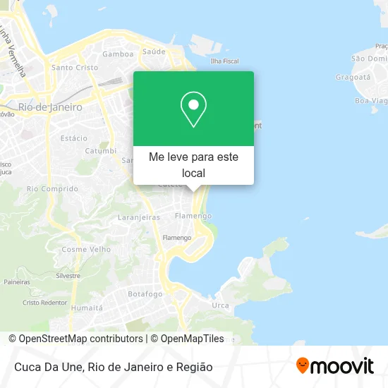 Cuca Da Une mapa