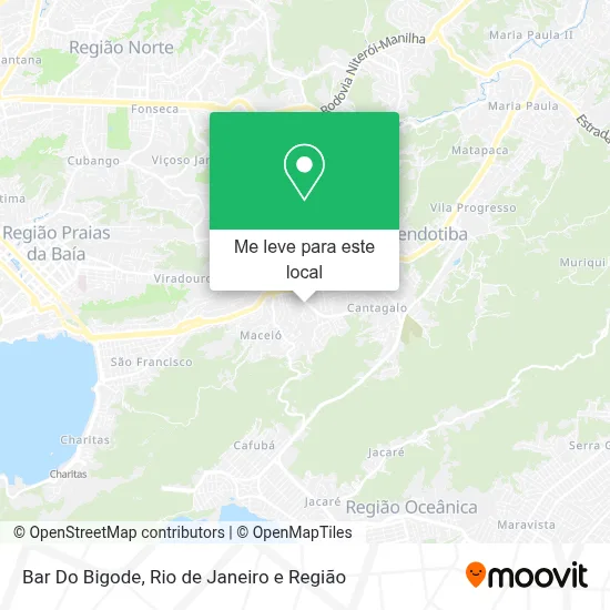 Bar Do Bigode mapa