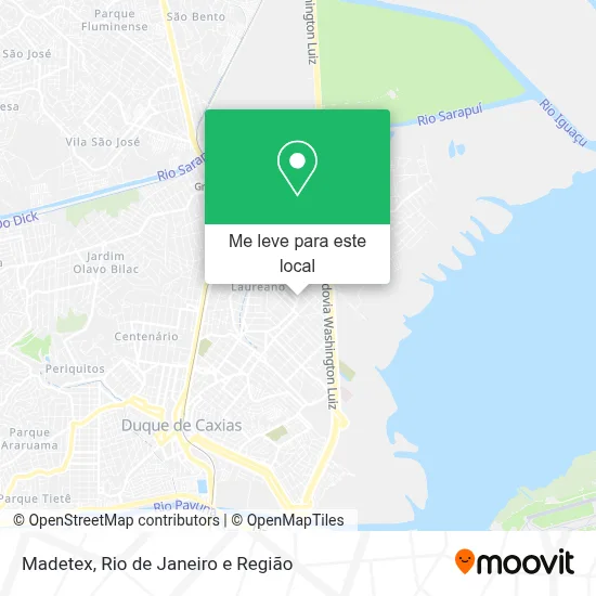 Madetex mapa