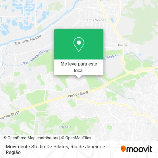 Movimente Studio De Pilates mapa