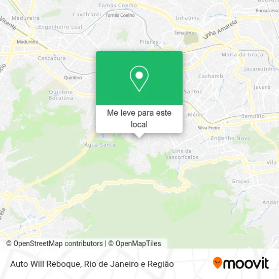 Auto Will Reboque mapa