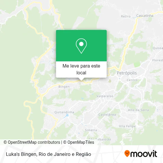 Luka's Bingen mapa