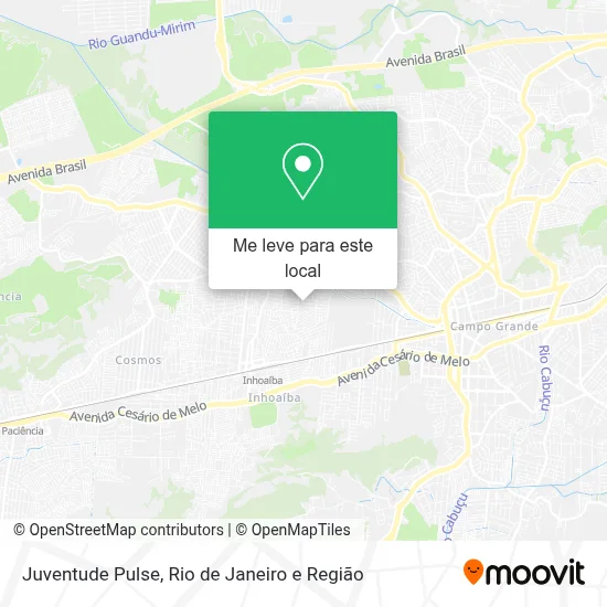 Juventude Pulse mapa