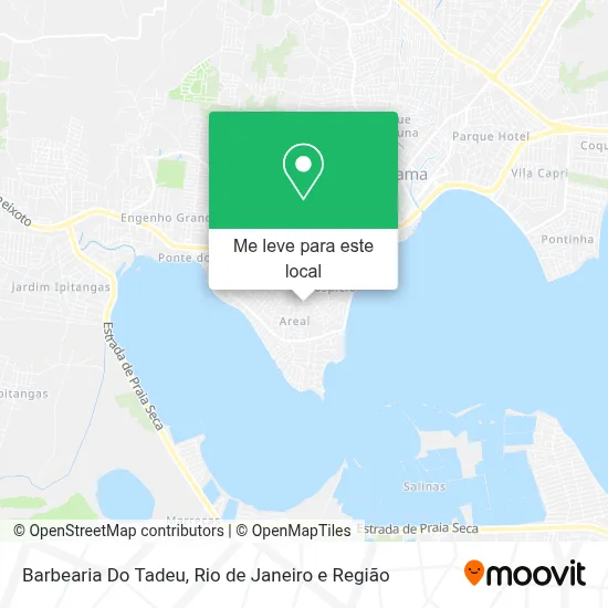 Barbearia Do Tadeu mapa