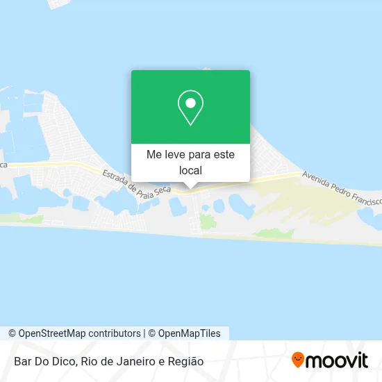 Bar Do Dico mapa