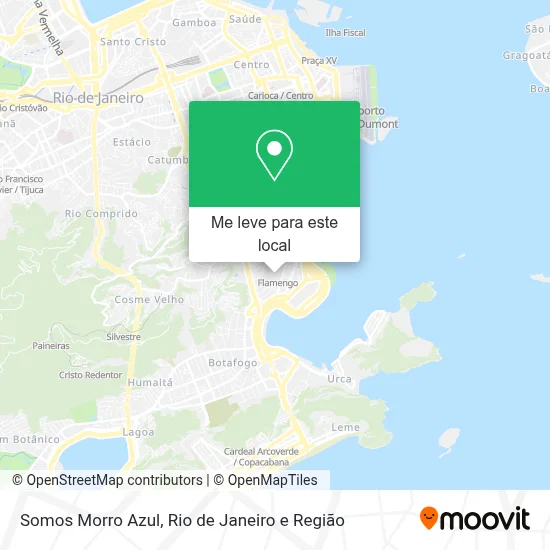Somos Morro Azul mapa